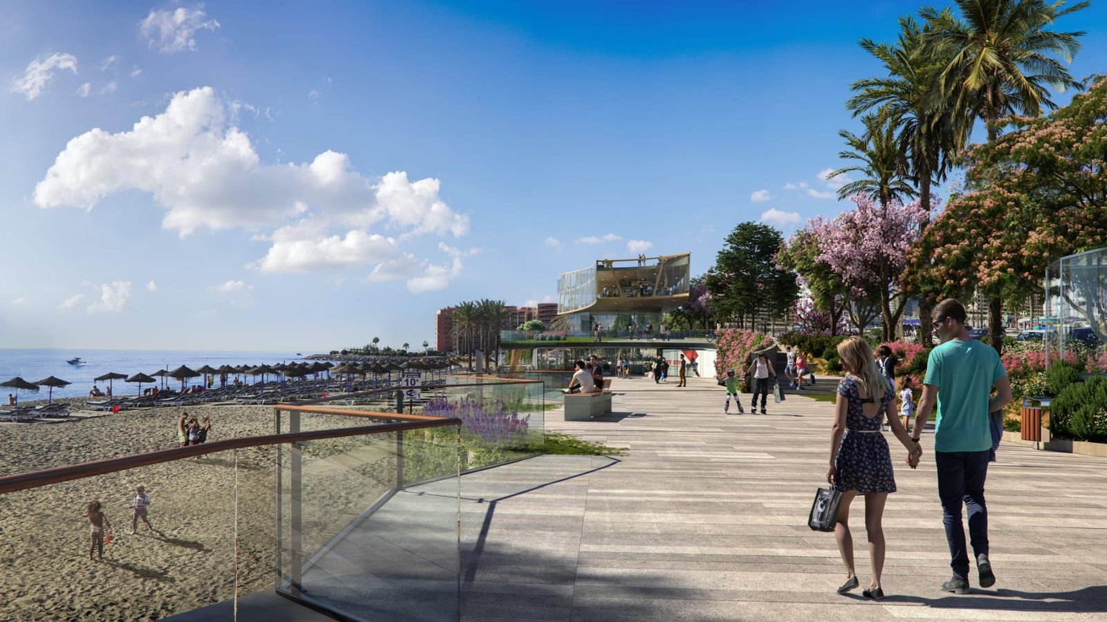 Benalmádena ampliará el paseo marítimo tras derribar de Myramar