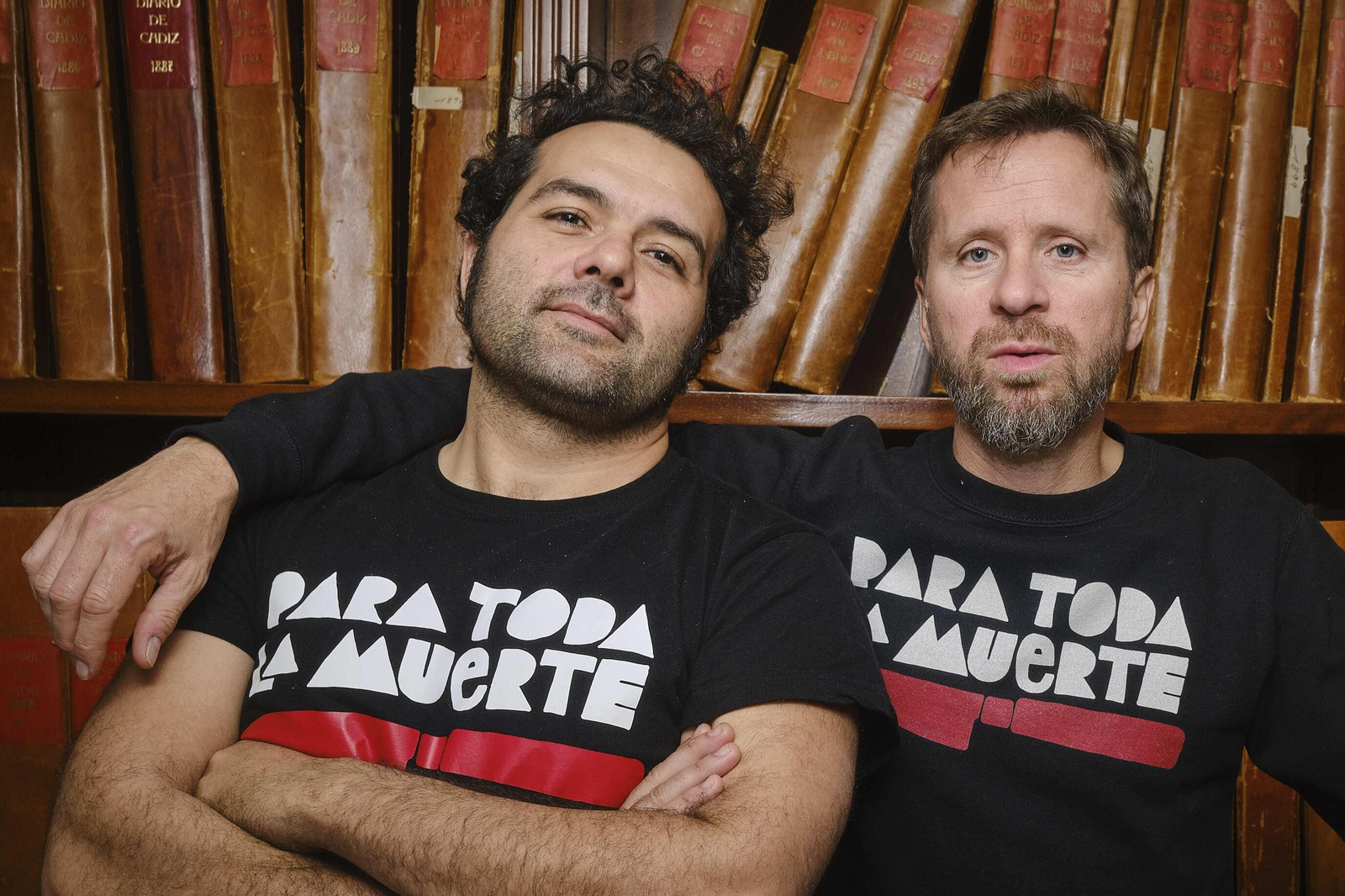 Alberto Sánchez y Alberto López, artífices de 'Para toda la muerte'. Alberto Sánchez y Alberto López, artífices de 'Para toda la muerte'.