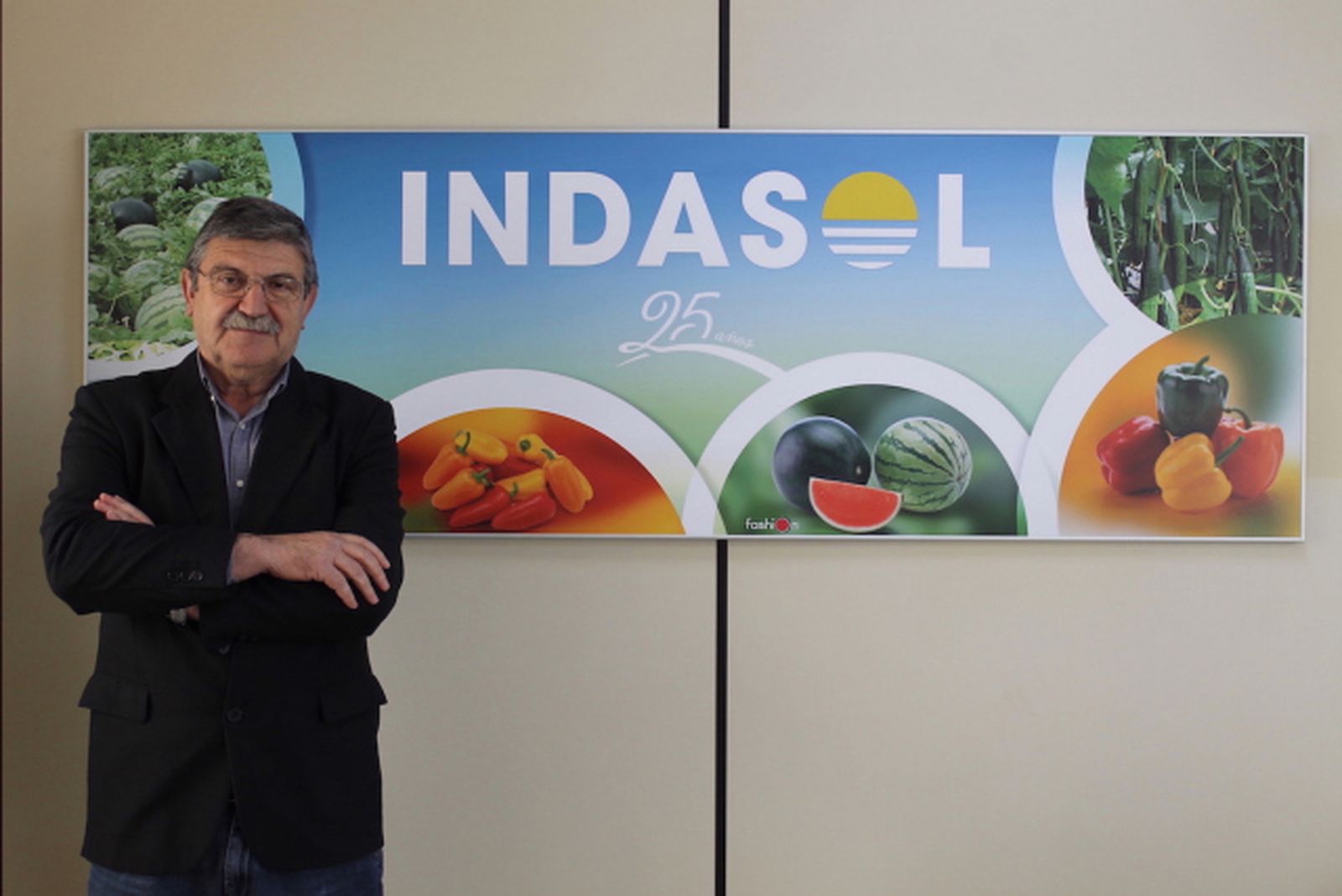 Miguel Barbero, presidente de Indasol SAT, que acaba de cumplir 25 años en el sector.