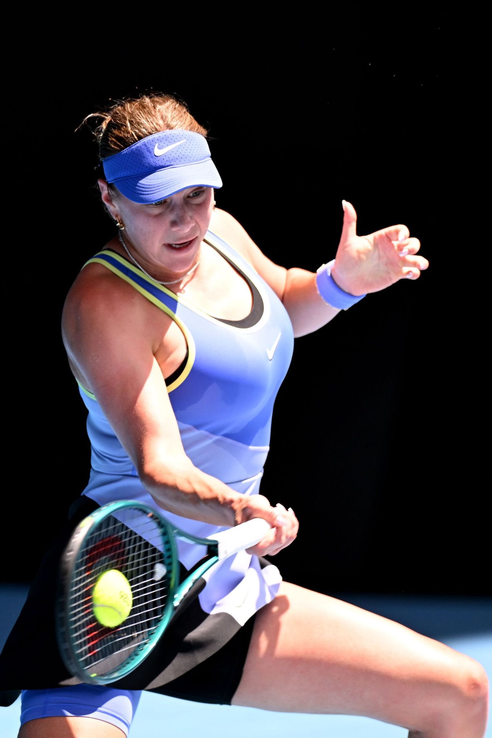 Las fotos de la retirada de Musetti ante Djokovic y del resto de cuartos de final