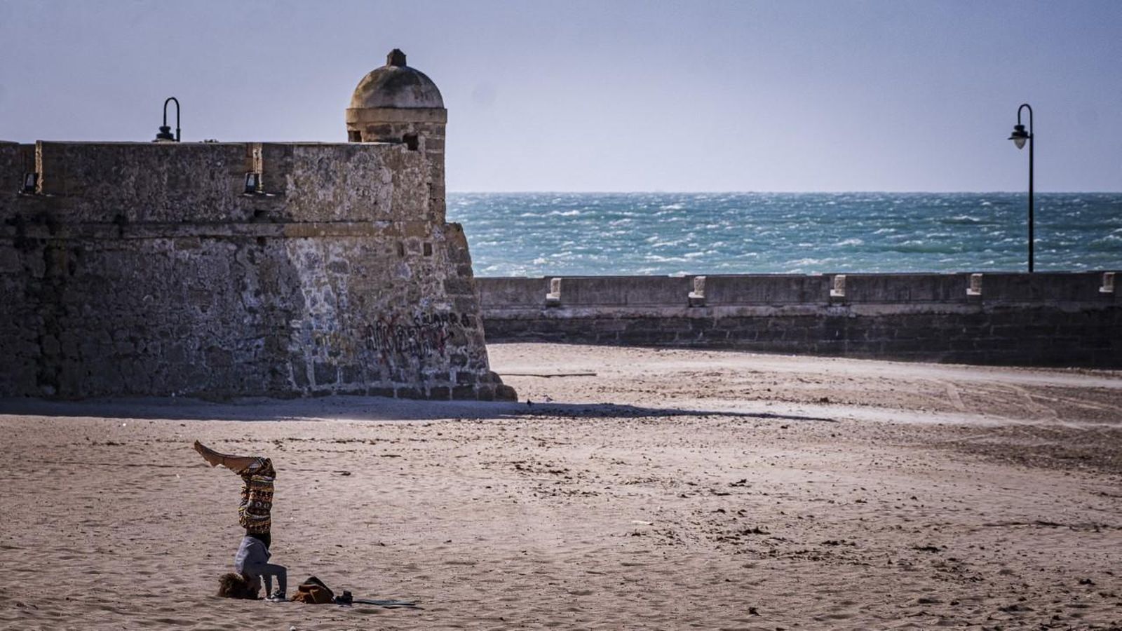 Una imagen de la playa de La Caleta.