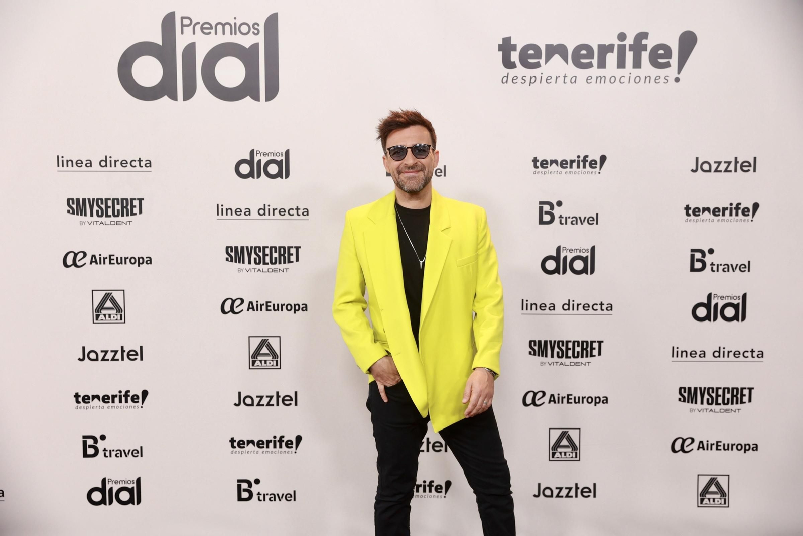 Las estrellas del 'photocall' de los Premios Dial, gala celebrada en Santa Cruz de Tenerife
