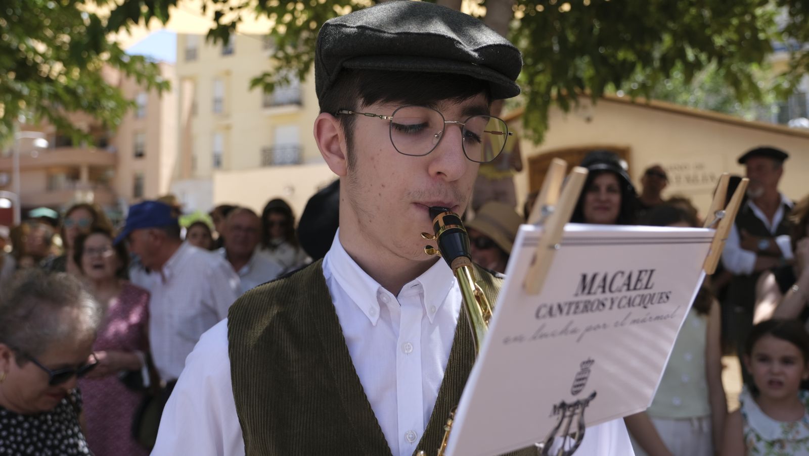 Imágenes de la recreación histórica Canteros y Caciques de Macael