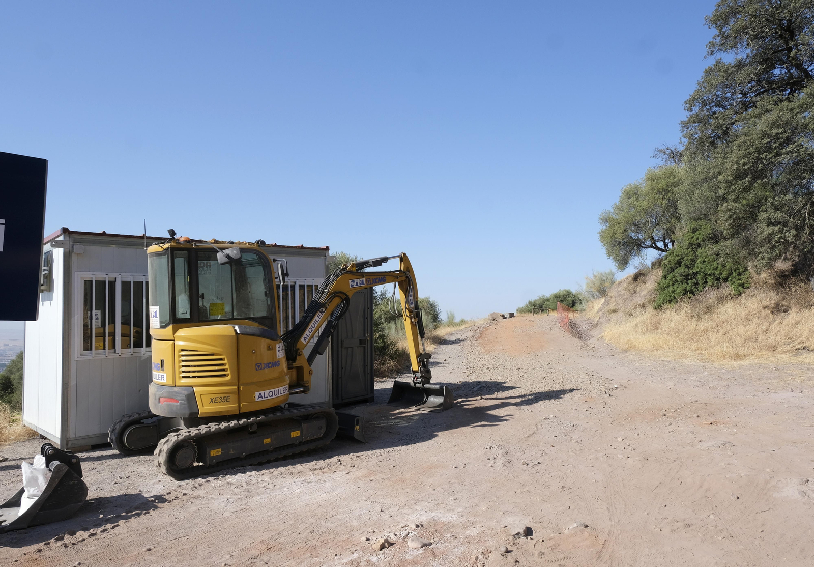 Así lucen las obras para mejorar la Cuesta del Reventón de Córdoba, en fotografías