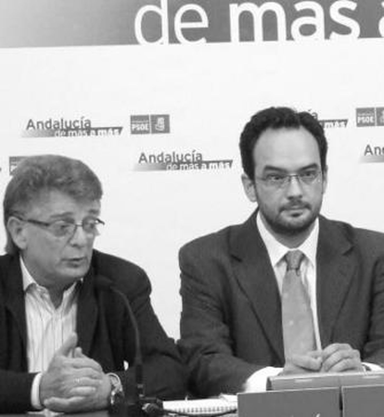 Francisco González Cabaña y Antonio Hernando.