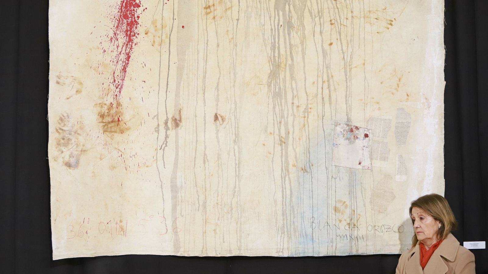 Inauguración de la exposición de Blanca Orozco en el museo municipal  de Algeciras