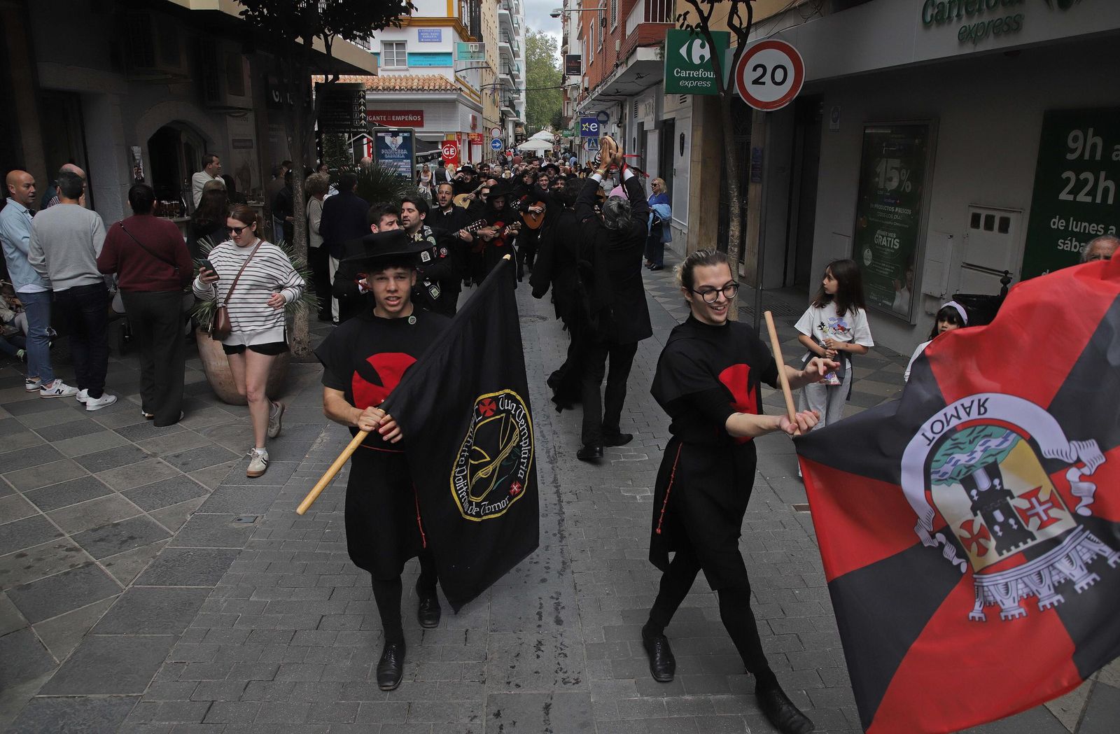 Fotos del carrusel del XII Certamen Internacional de Tunas en Algeciras