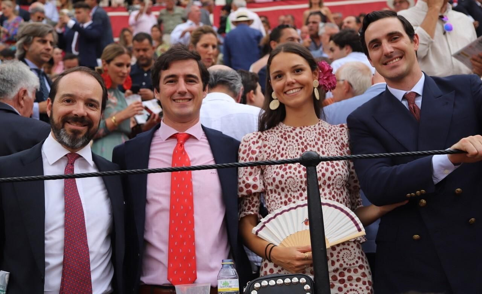 Álvaro Salamanca, Pablo Moreno de la Cova, Lucía Jiménez y Leopoldo Moreno de la Cova