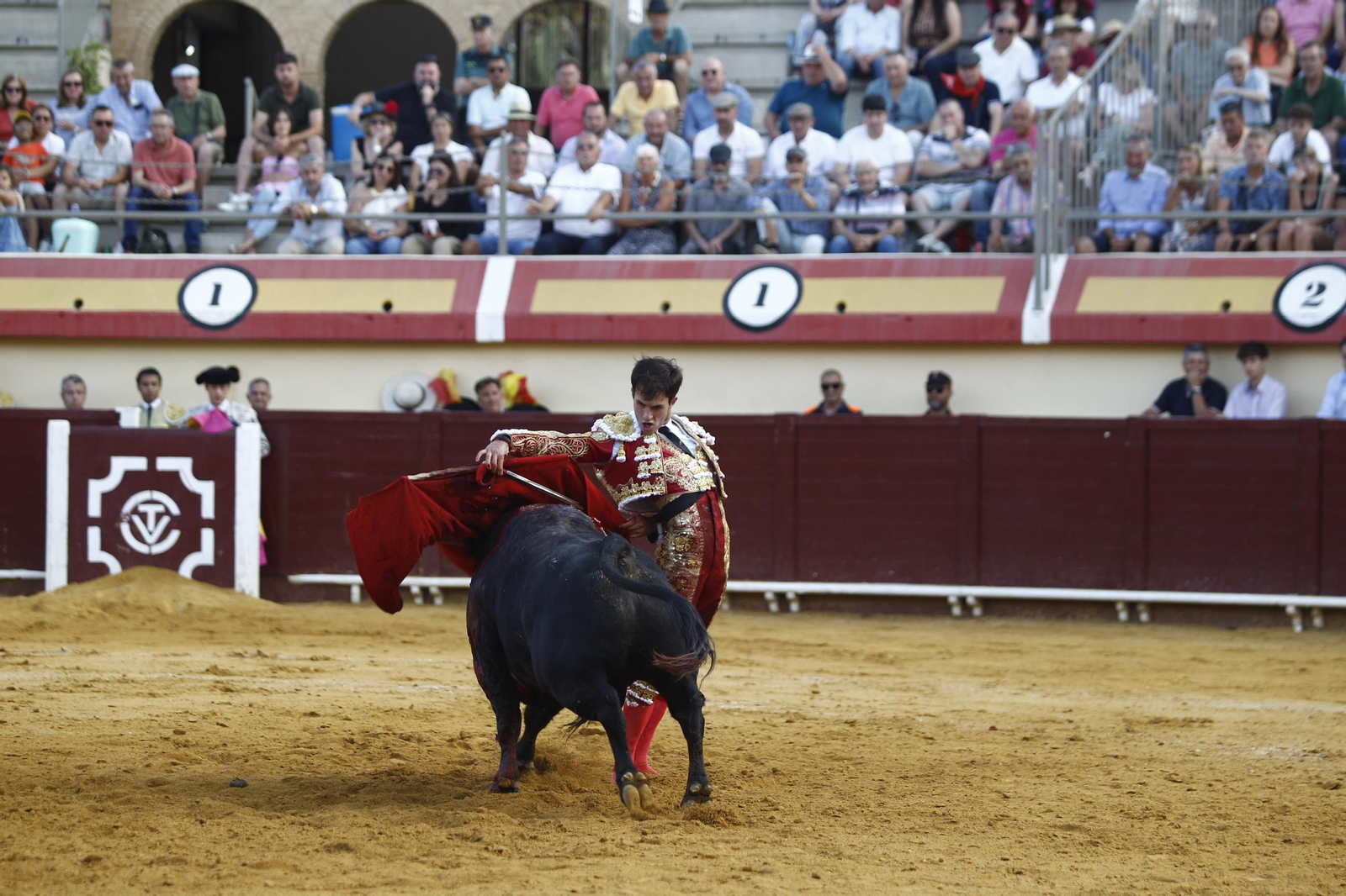 Corrida de toros en Vera, en imágenes