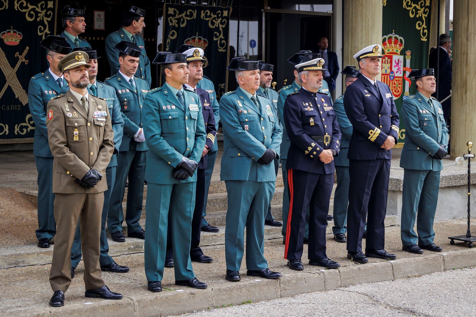 Inauguración de la Escuela de Servicio Marítimo de la Guardia Civil.