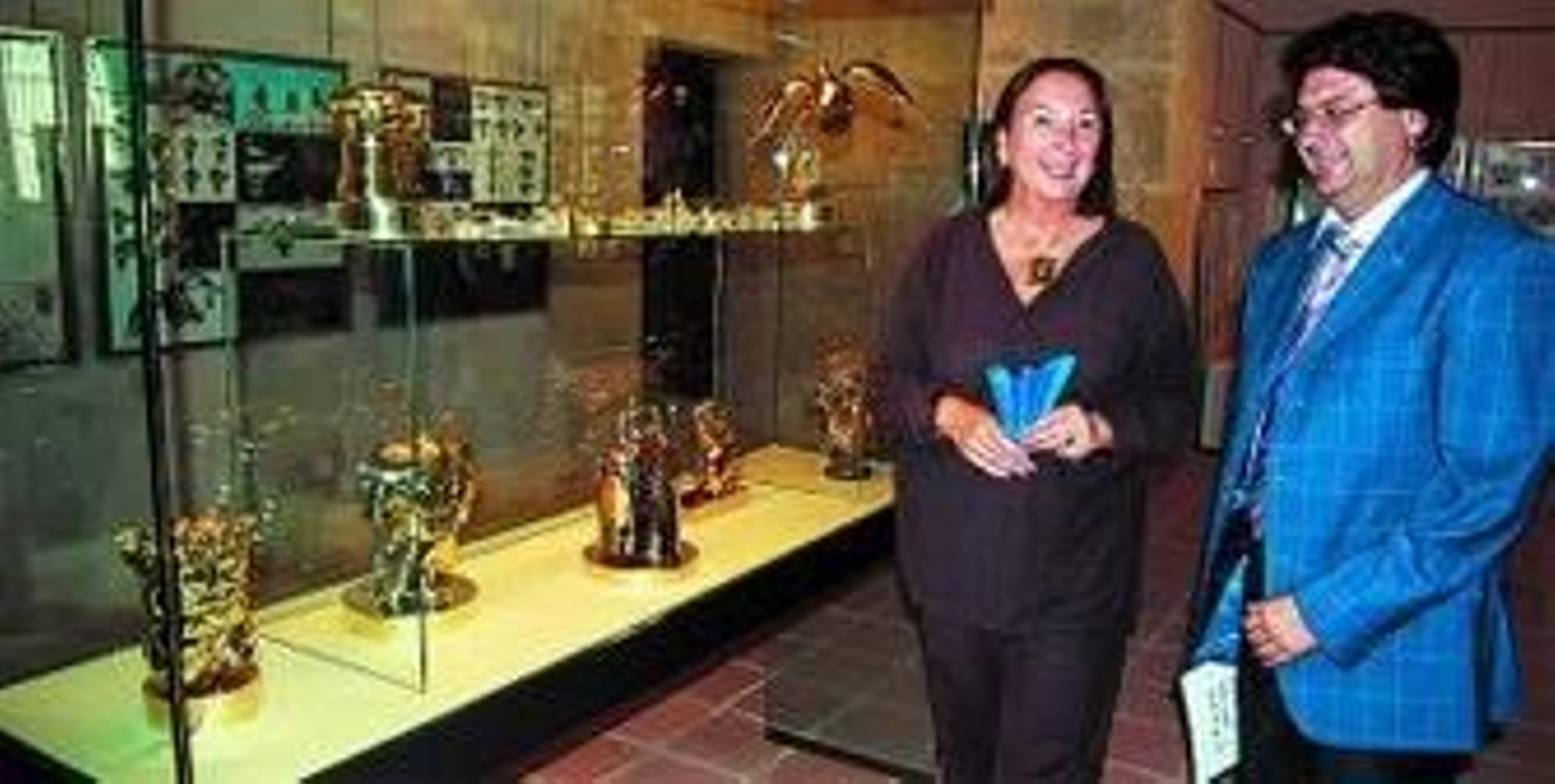 Cristina de Bragance, viuda de Berrocal, ayer en Bezmiliana.