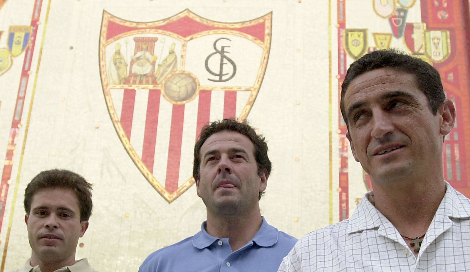 Ramón Vázquez, a la derecha, junto a Jesús Calderón en una imagen de archivo.