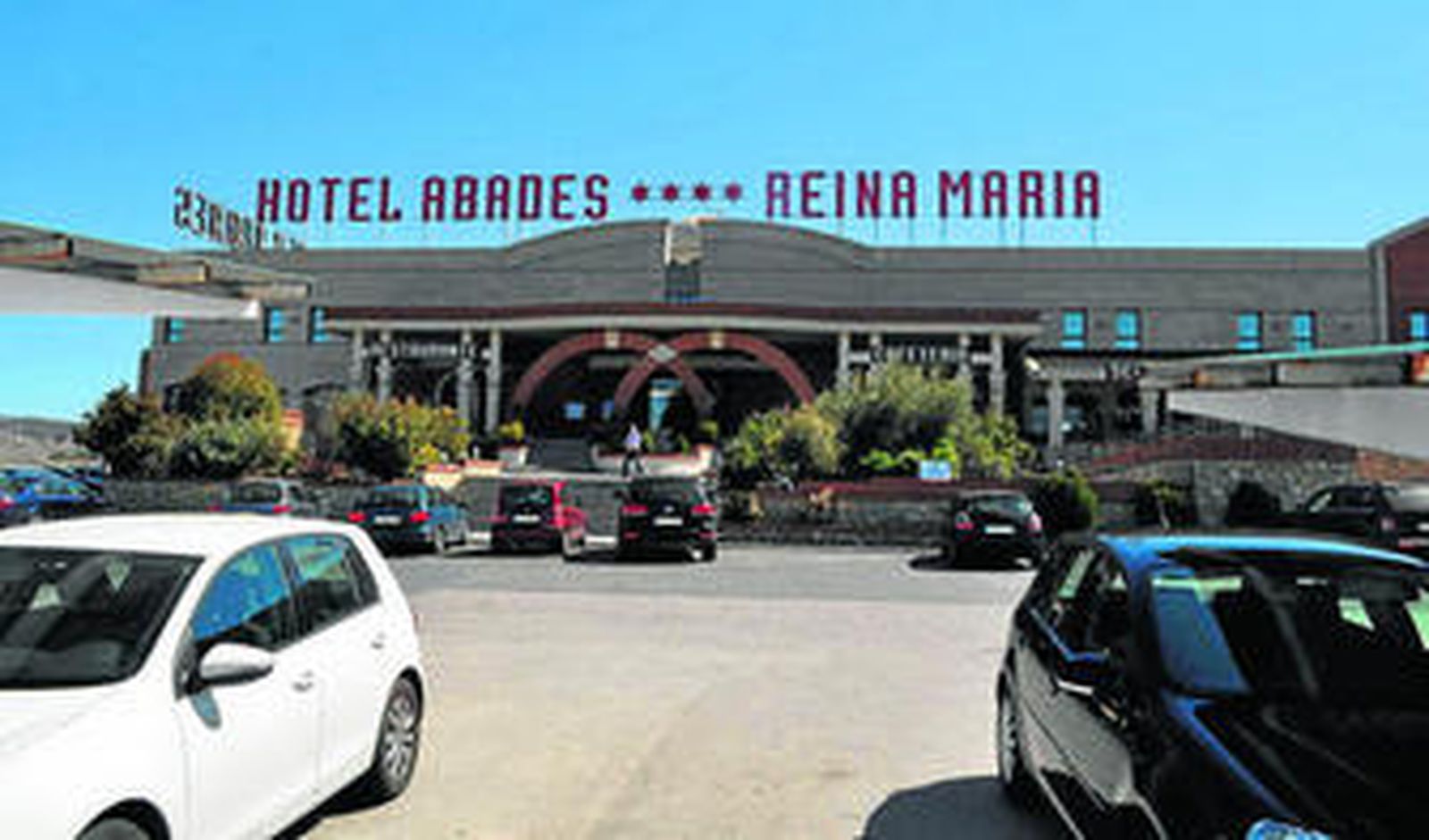 La pelea tuvo lugar en el exterior del hotel.