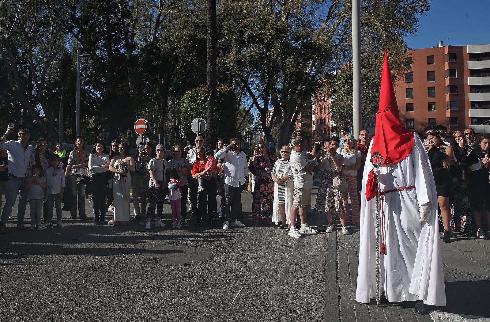 Fotos del Domingo de Ramos en Algeciras: Borriquita y Oración en el Huerto