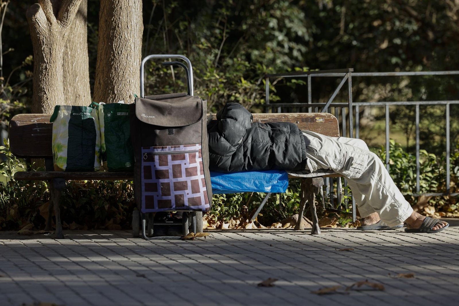 Un 58% de las personas sin hogar en España son extranjeras