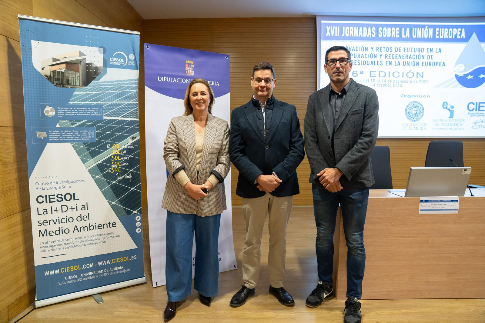 UAL y Diputación se unen para fomentar la innovación sobre aguas residuales