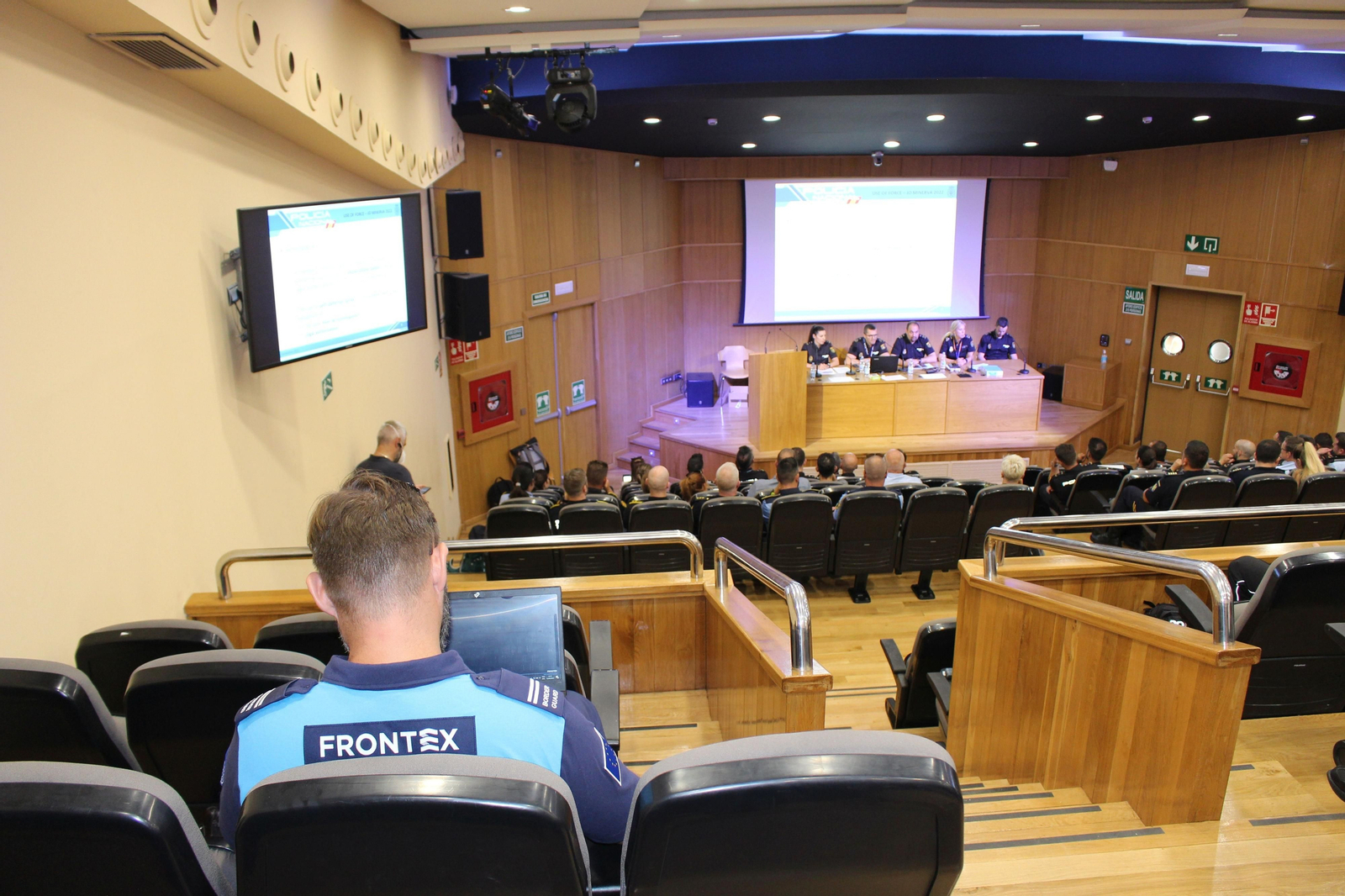 La reunión preparativa de la Operación Minerva, en 2022.