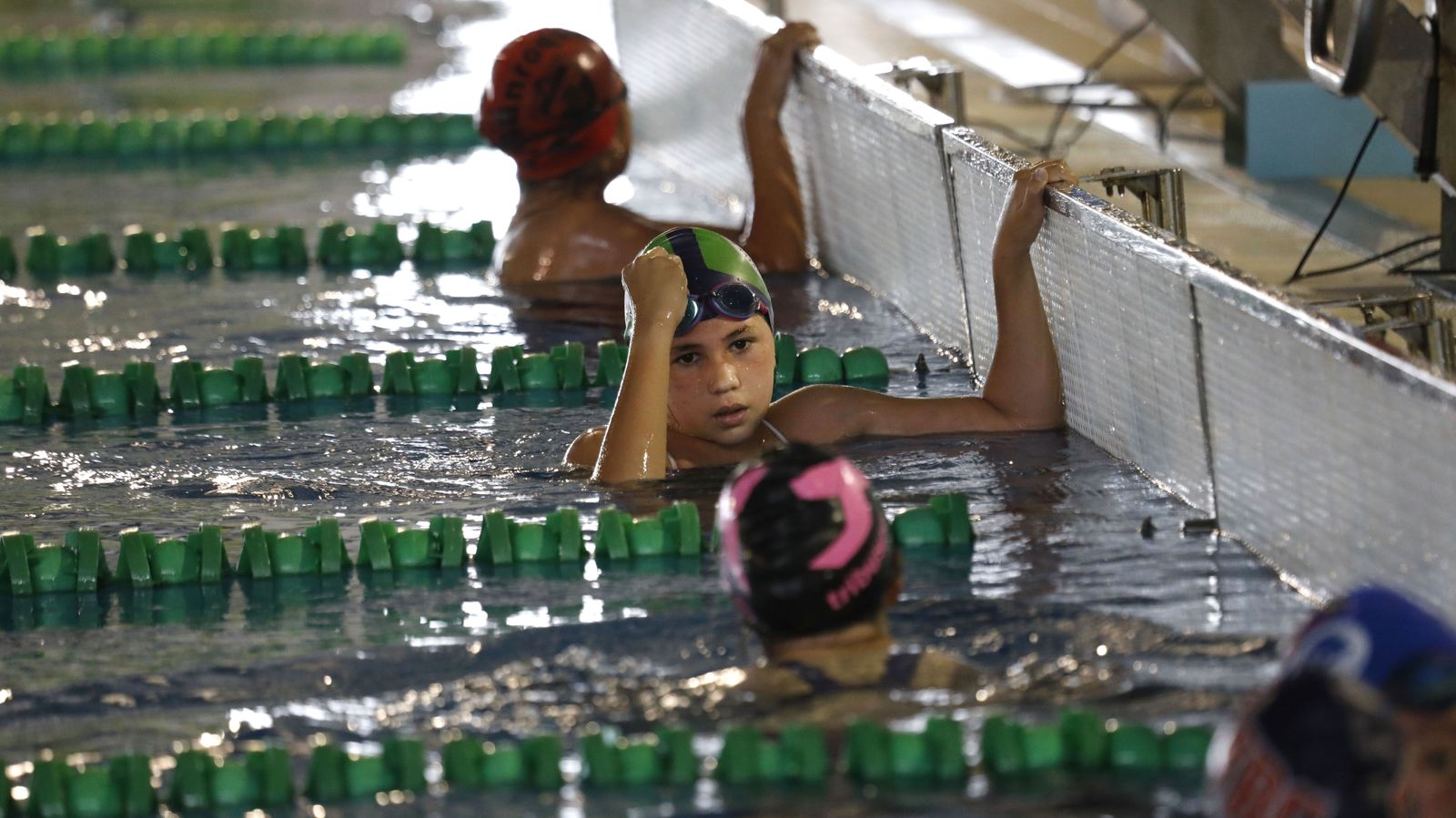 Las fotos del torneo de natación en Los Barrios