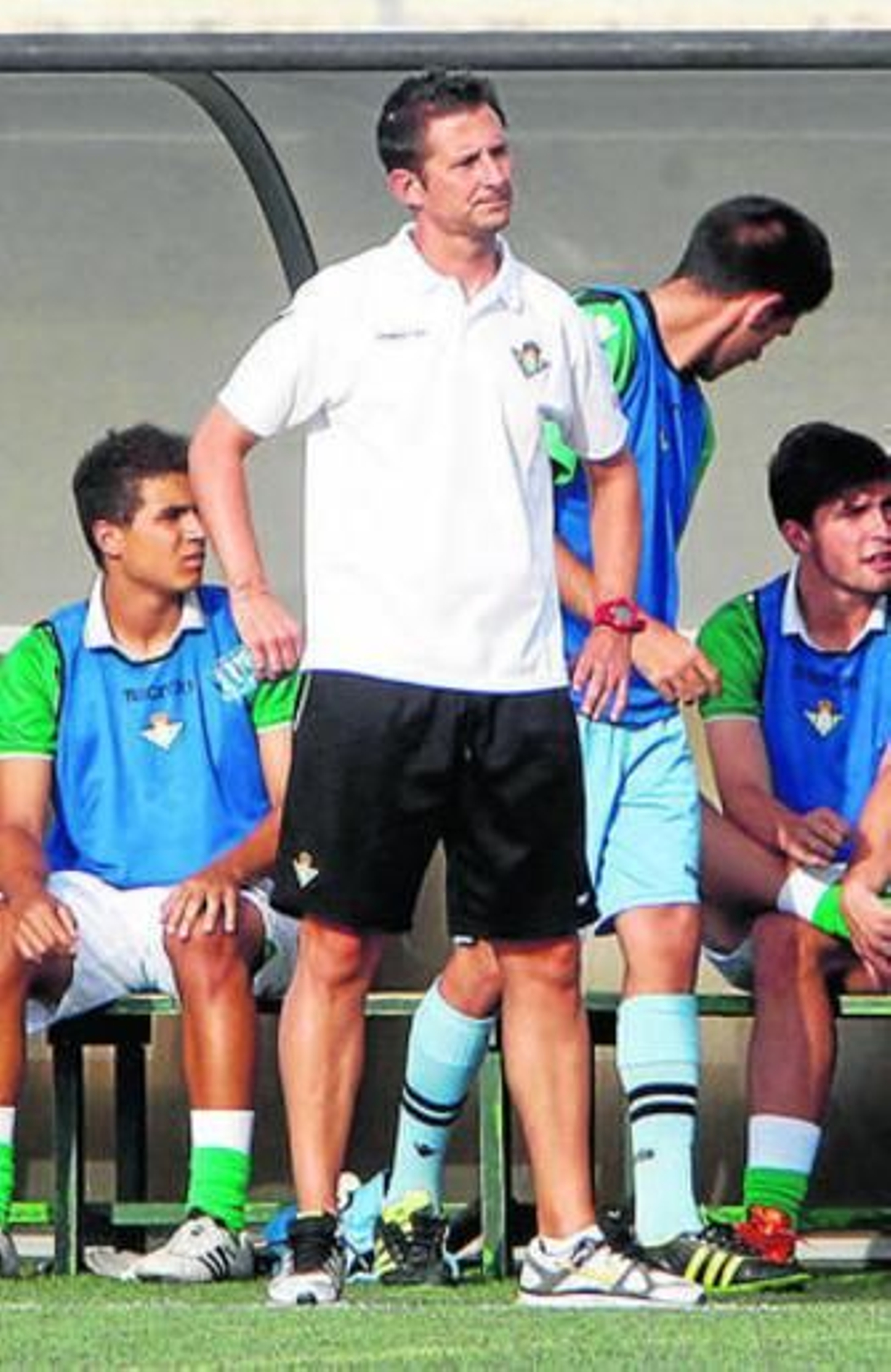 Puma, en un partido en su etapa en el Betis.