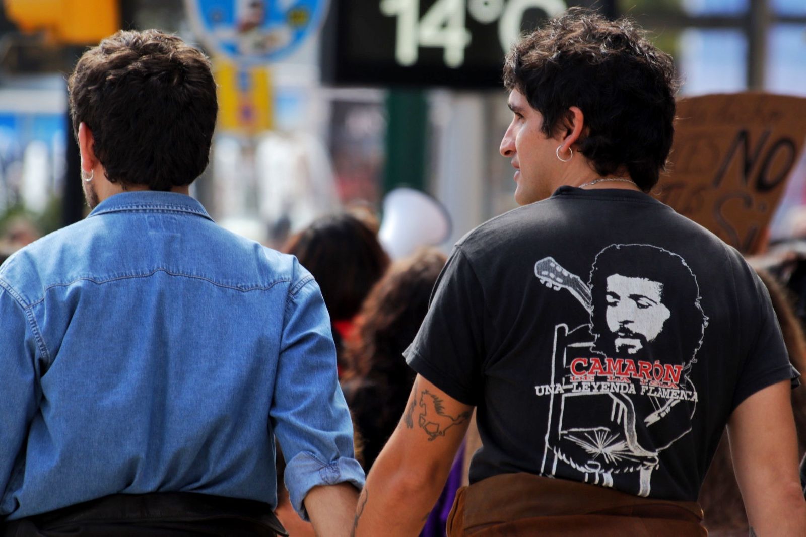 La manifestación del 8M en Málaga, en fotos
