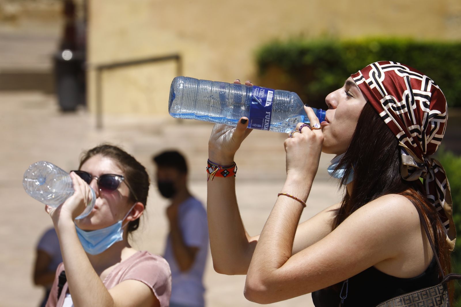 Las fotografías de un día de intenso calor en Córdoba