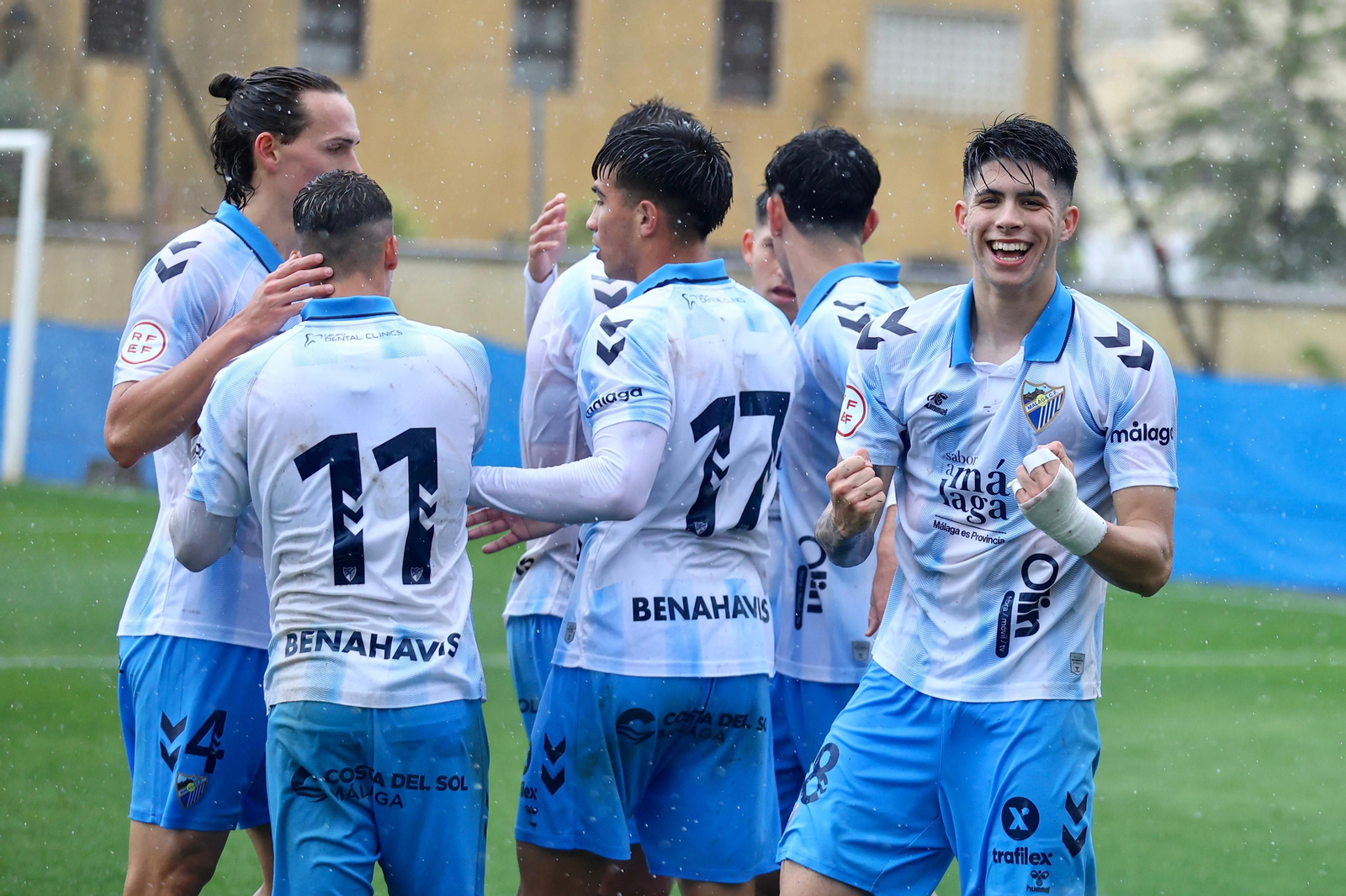 Loren Juarros, presente en el triunfo del Atlético Malagueño ante el Málaga City