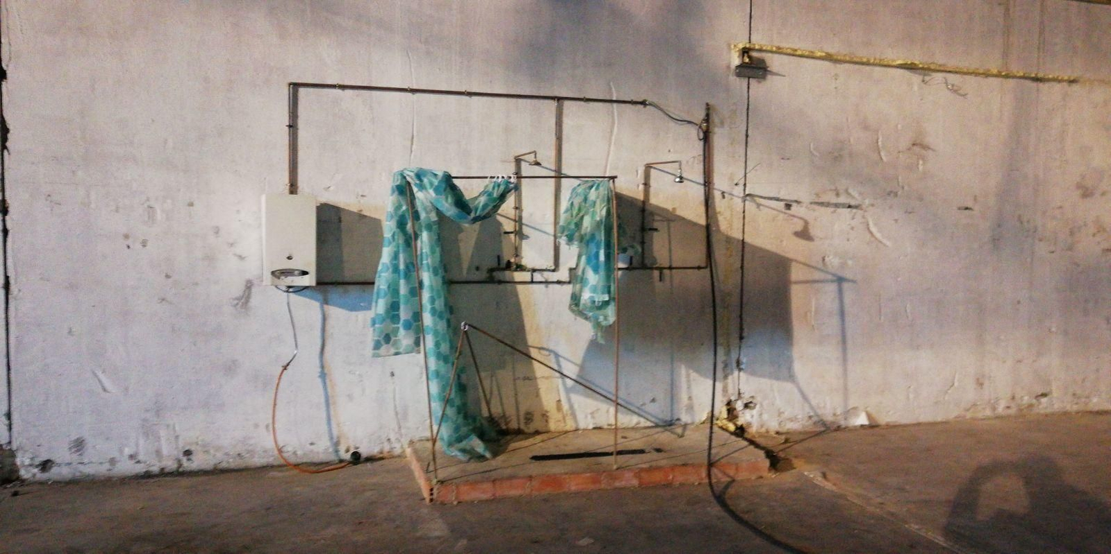 Las imágenes de la plantación de marihuana