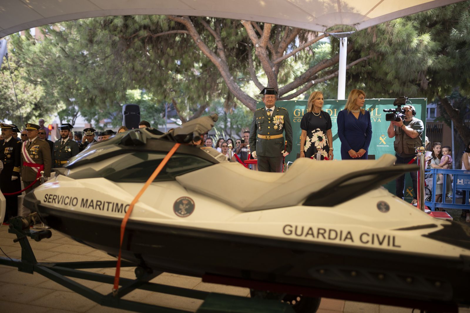 Imágenes de los actos de celebración de la festividad de la patrona de la Guardia Civil, la Virgen del Pilar.