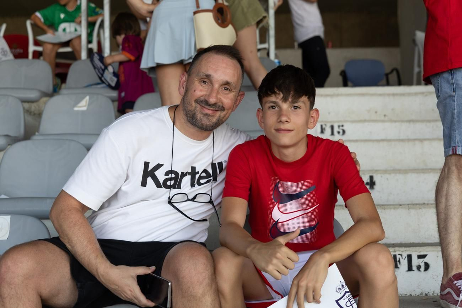 Las mejores imágenes del partido Real Jaén- Atlético Central