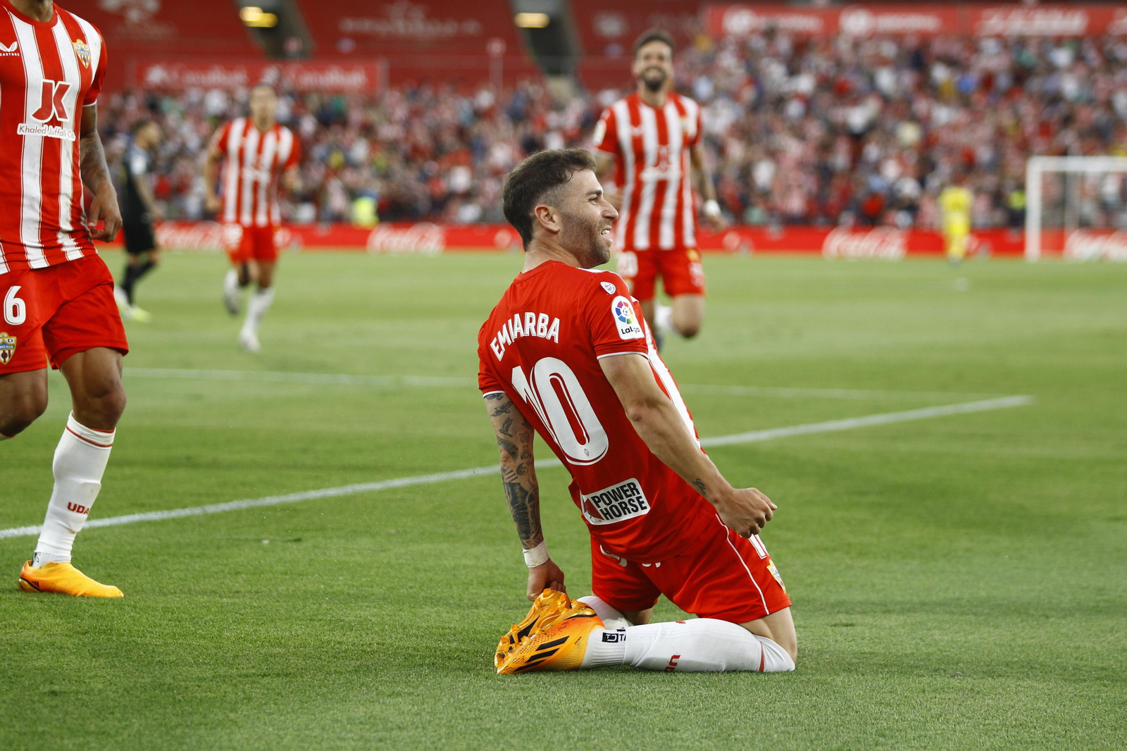 Imágenes del partido U.D. Almería-Elche C.F.