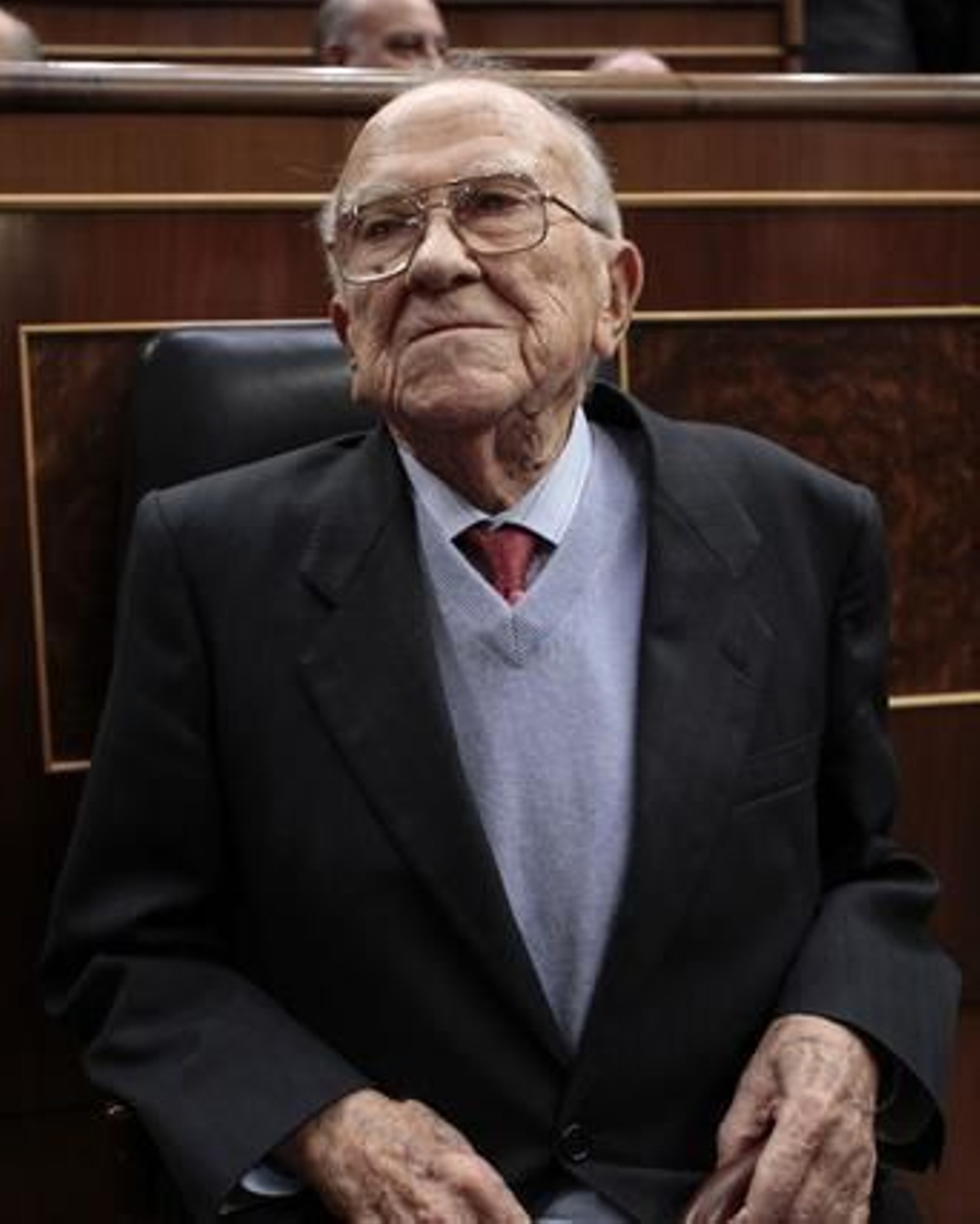 Santiago Carrillo en el Congreso.

Foto: Efe/Afp photo/Reuters