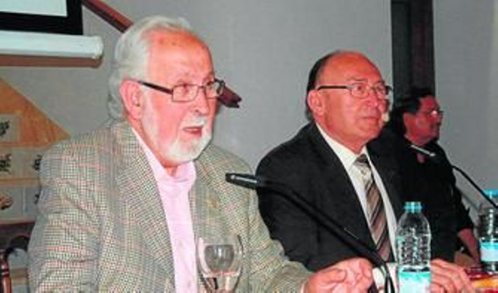 Marco Rubio durante la presentación del 'juglar' Juan José Ruiz Plaza.