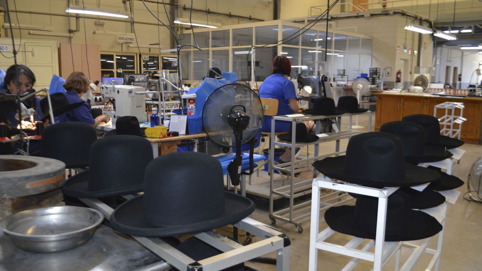 Vista general de la fábrica en Salteras