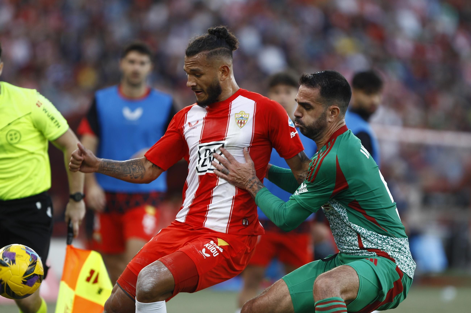 Las mejores imágenes del U.D. Almería-Granada C.F