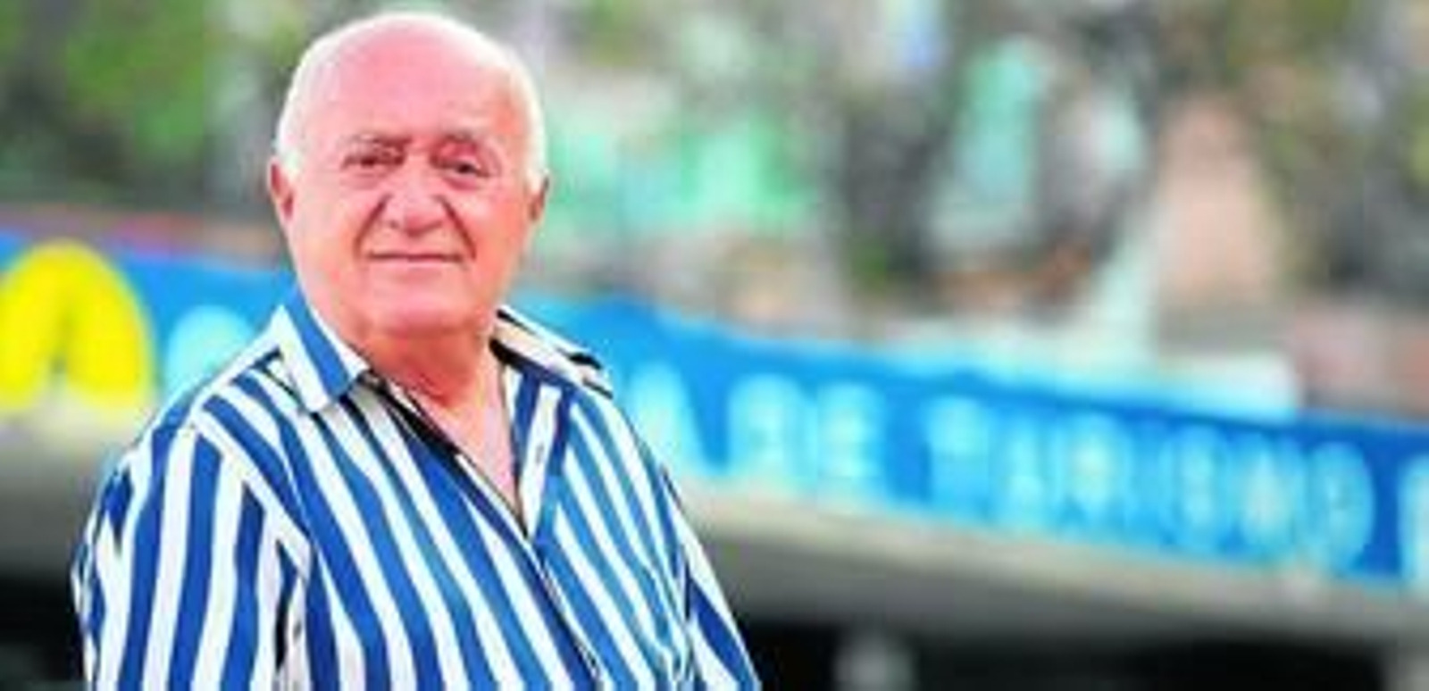 José María Yagüe, presidente de la patronal Apeco, posa para este diario momentos después de la entrevista.