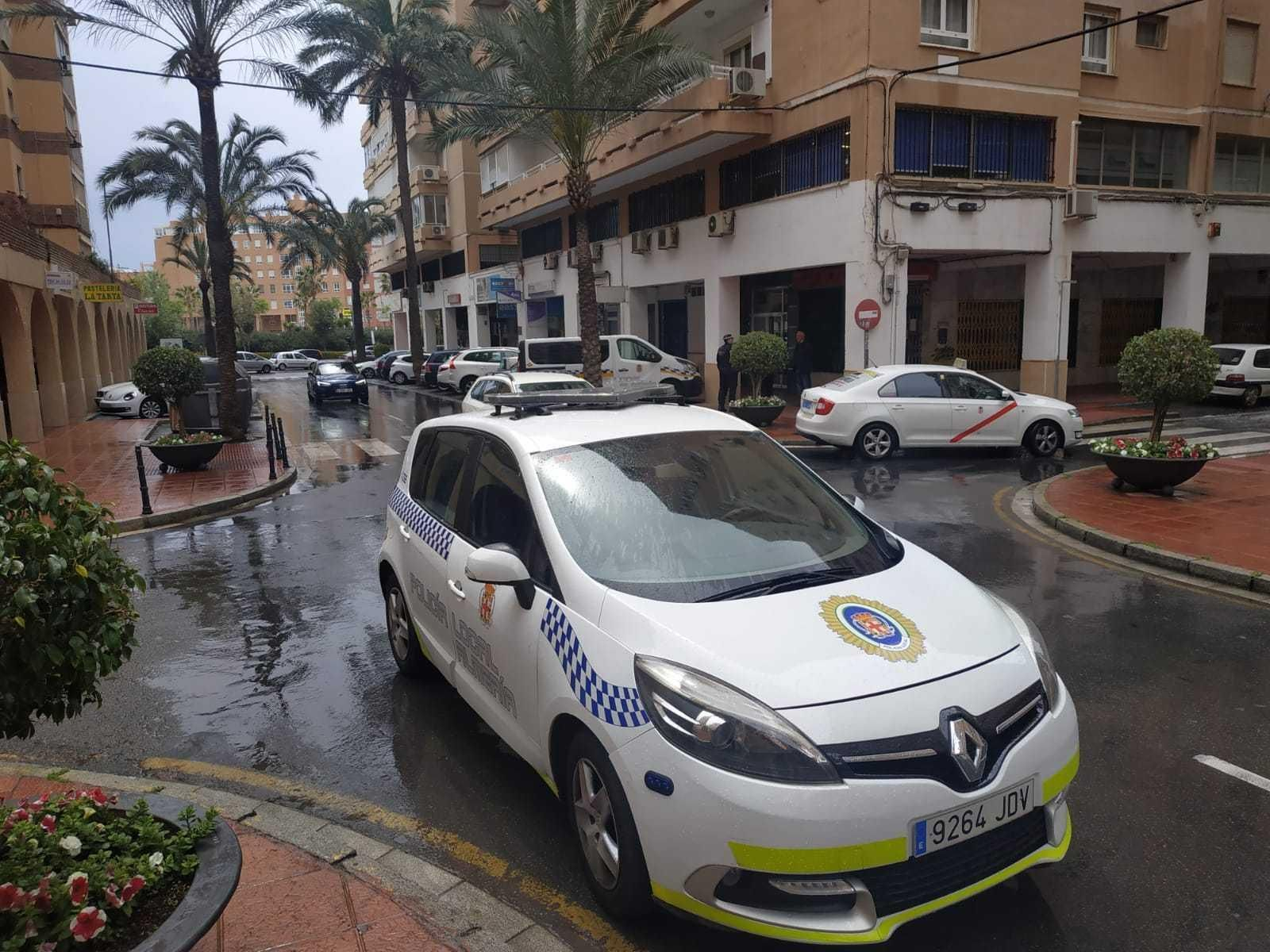 Vehículo de la Policía Local de Almería