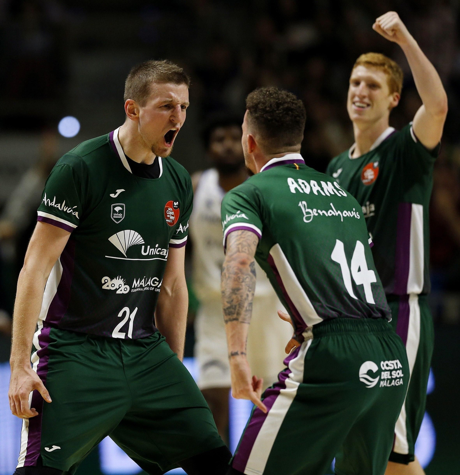 Los cinco años de Adam Waczynski en el Unicaja, en fotos