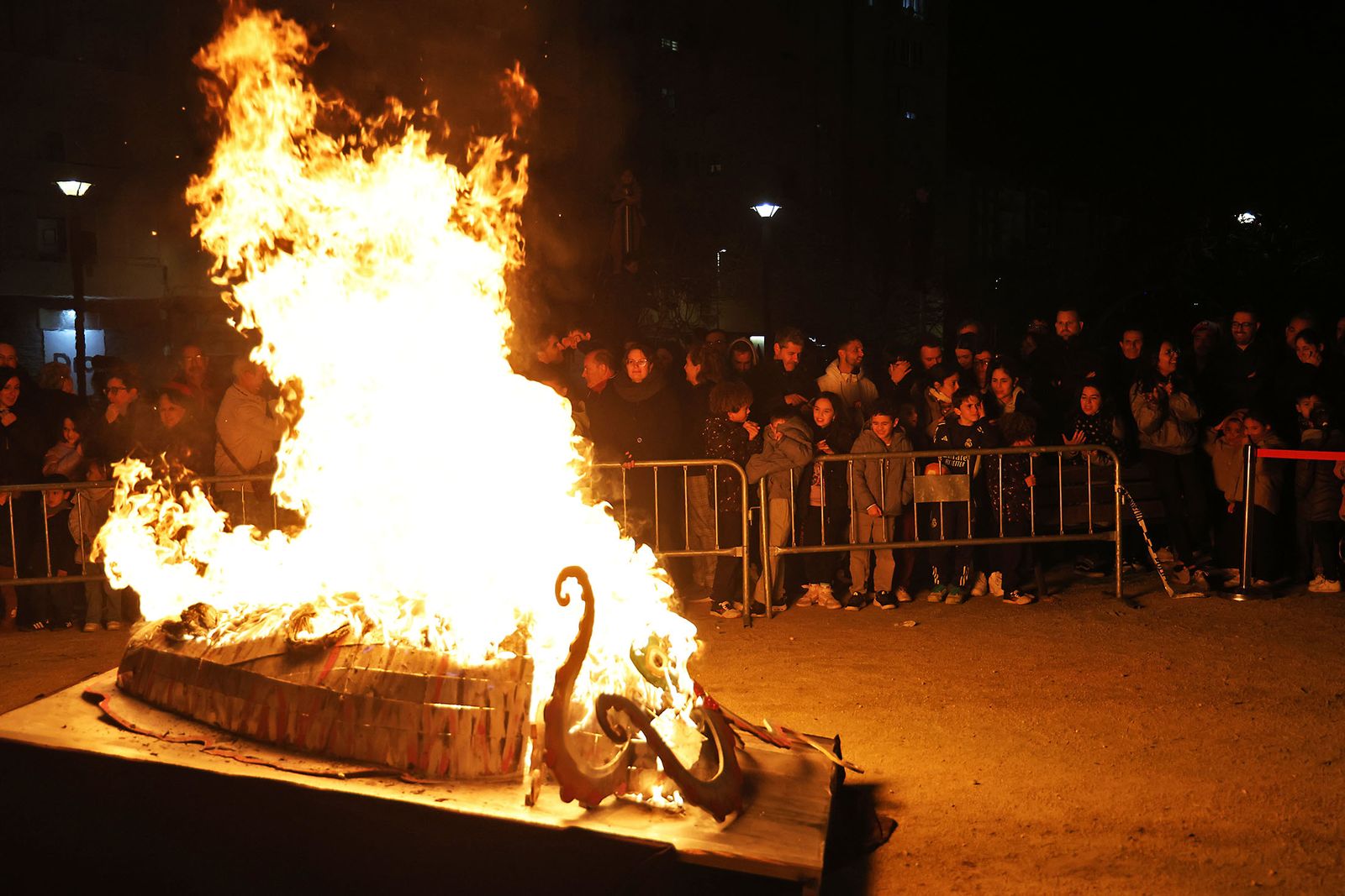 Las fotografías del entierro del choco