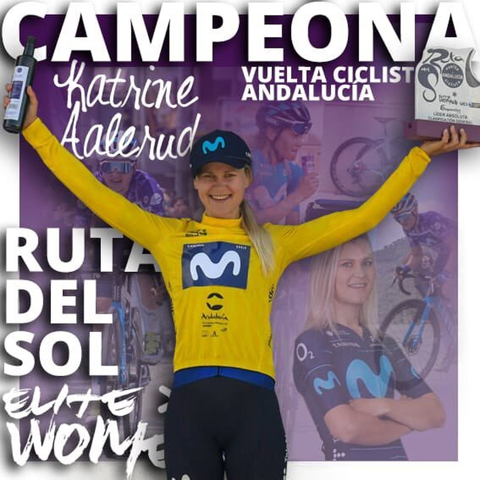 La ganadora final de la Vuelta a Andalucía