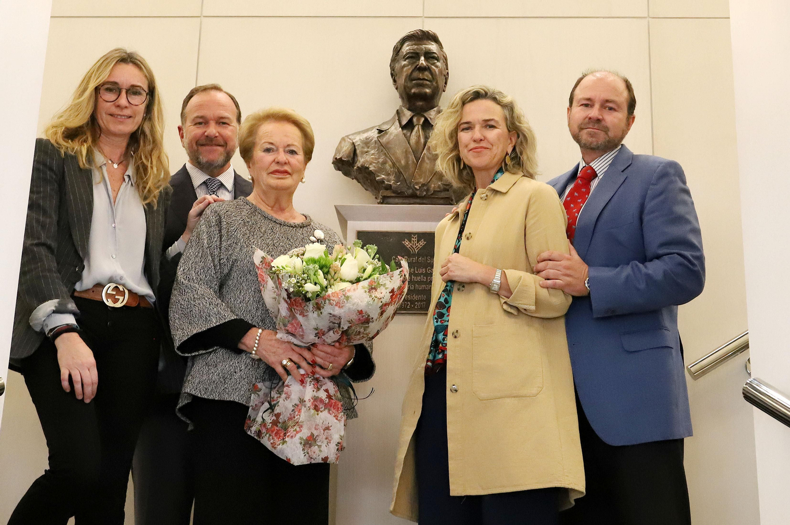 Acto homenaje a Don José Luis García Palacios en la Caja Rural del Sur, en imágenes