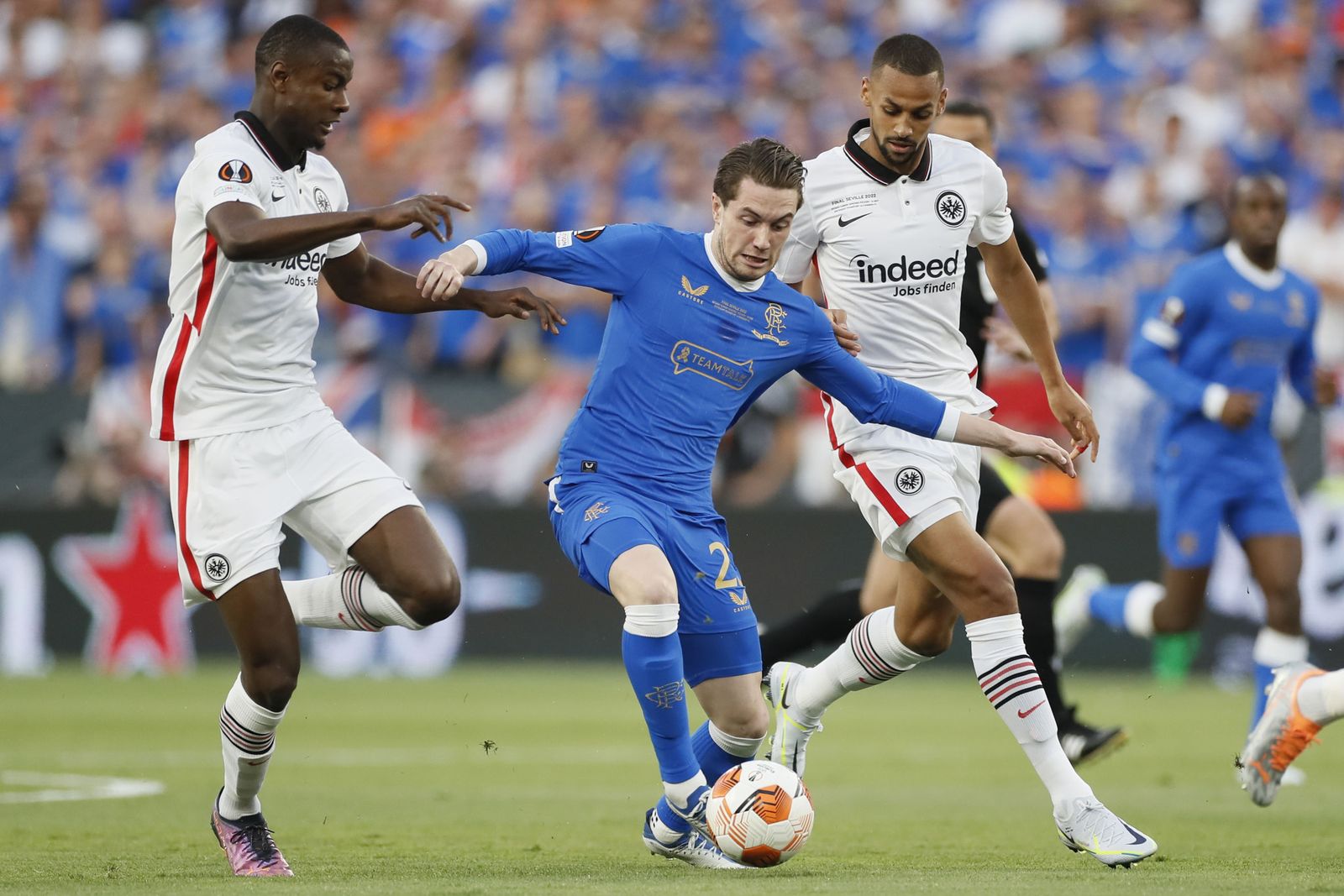 Las fotos del Eintracht-Rangers, la final de la Europa League en Sevilla