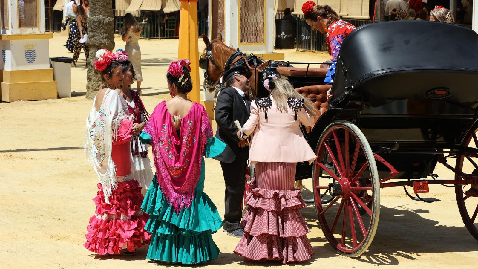 Búscate en las imágenes del Jueves en la Feria de Jerez 2023