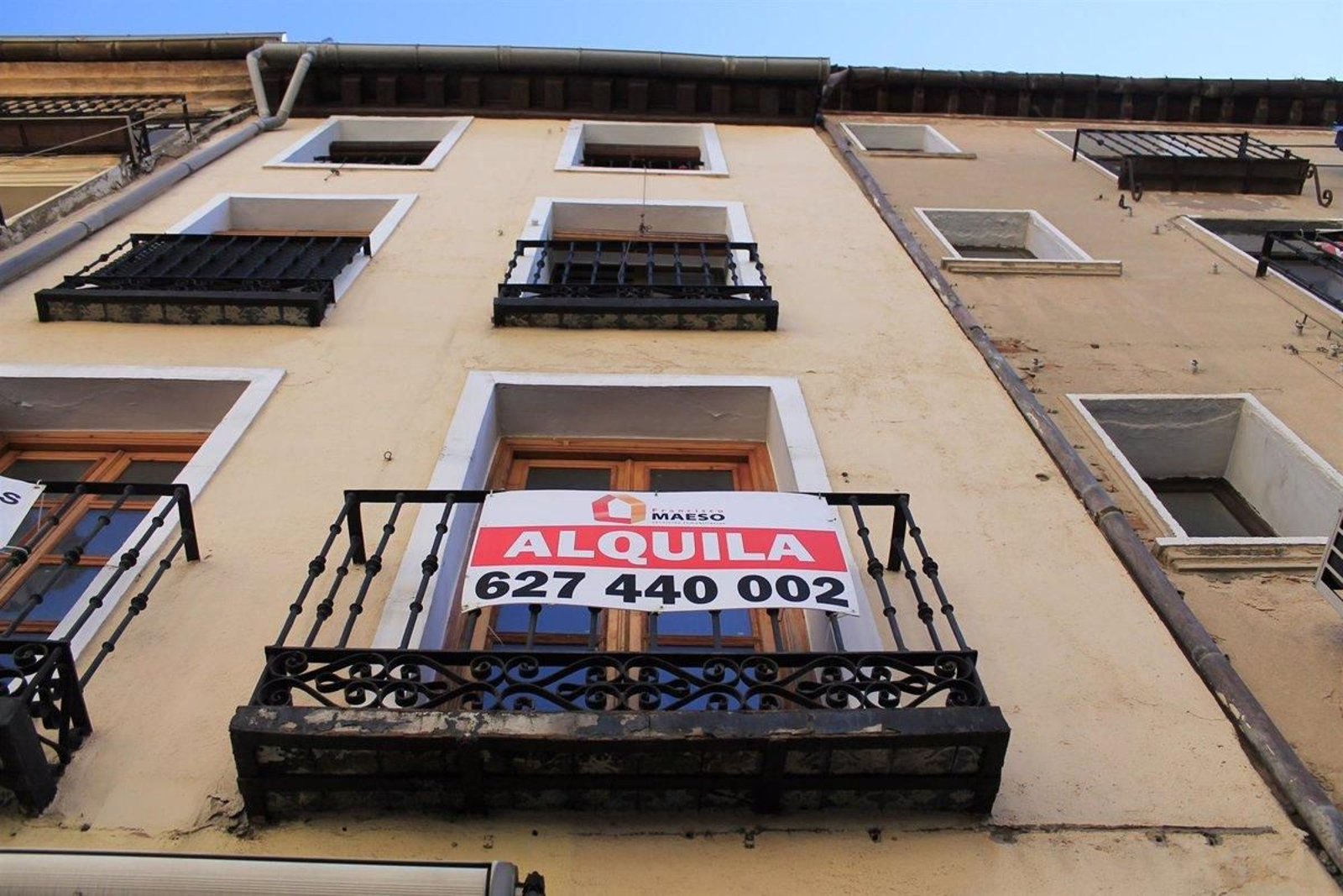 Vivienda en alquiler.