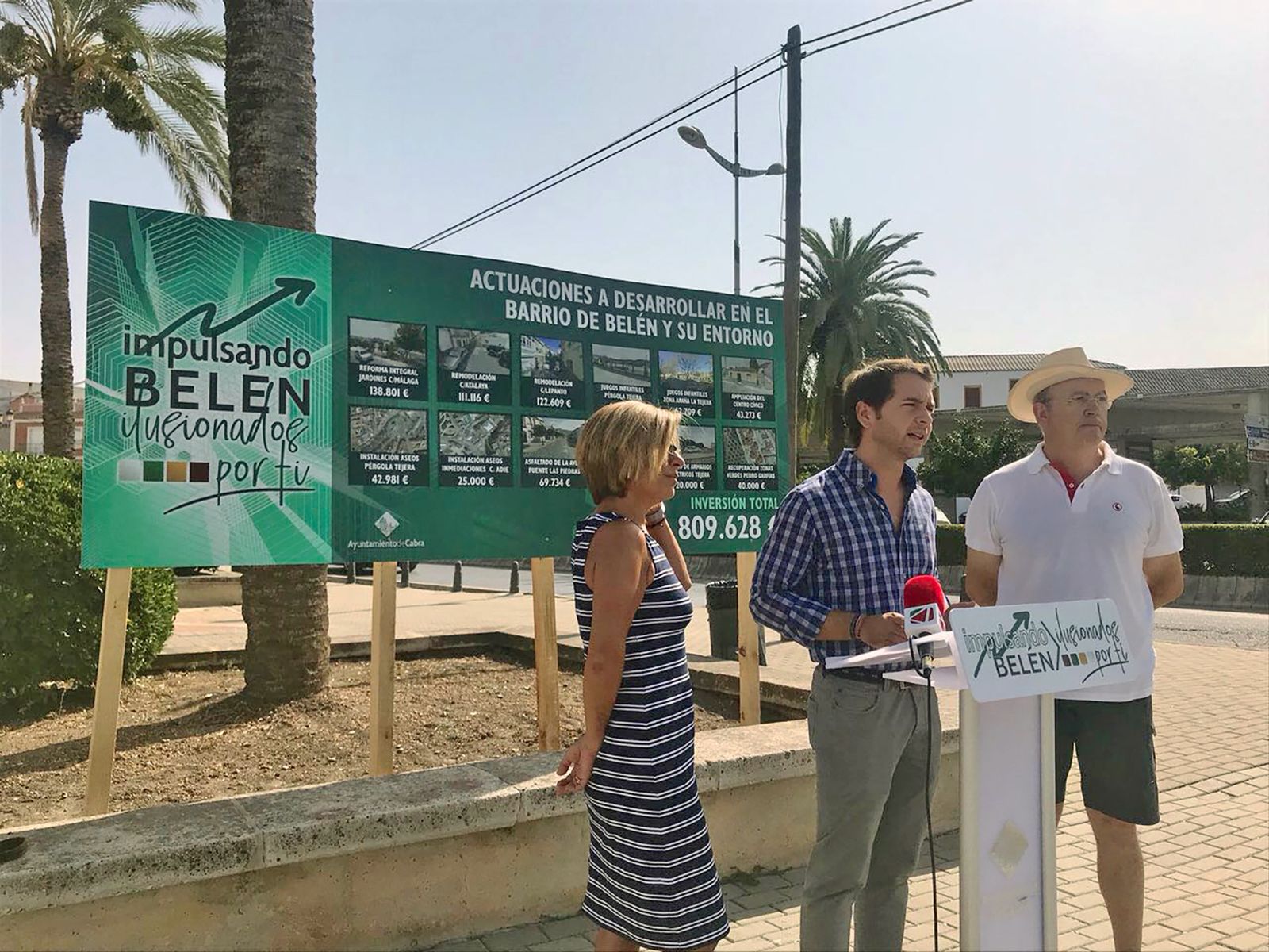 Presentación de las próximas obras de mejora del barrio de Belén.