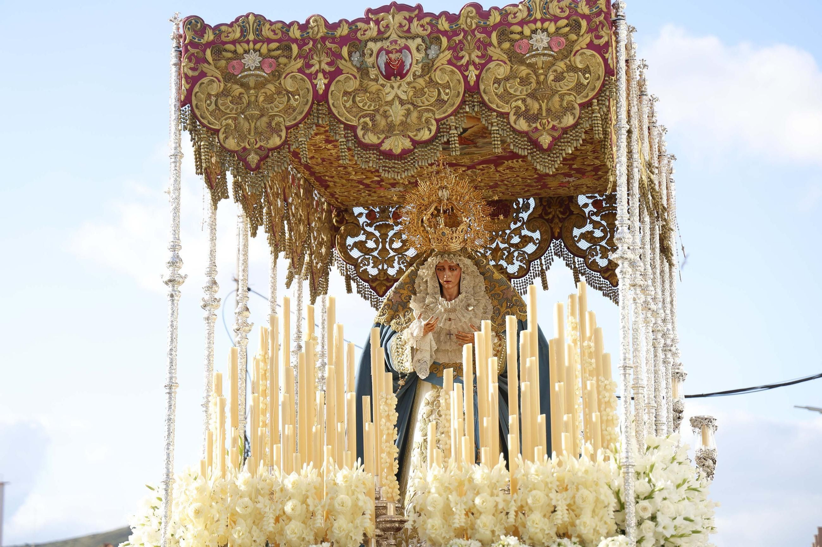 Fotos del Miércoles Santo en La Línea Oración en el Huerto, Abandono y Medinaceli