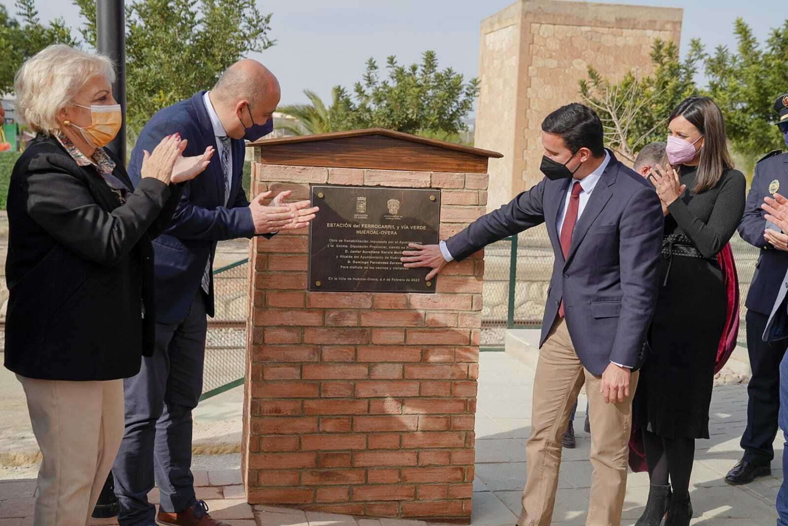 Huércal-Overa recupera la estación de ferrocarril como epicentro de ocio y deporte al aire libre