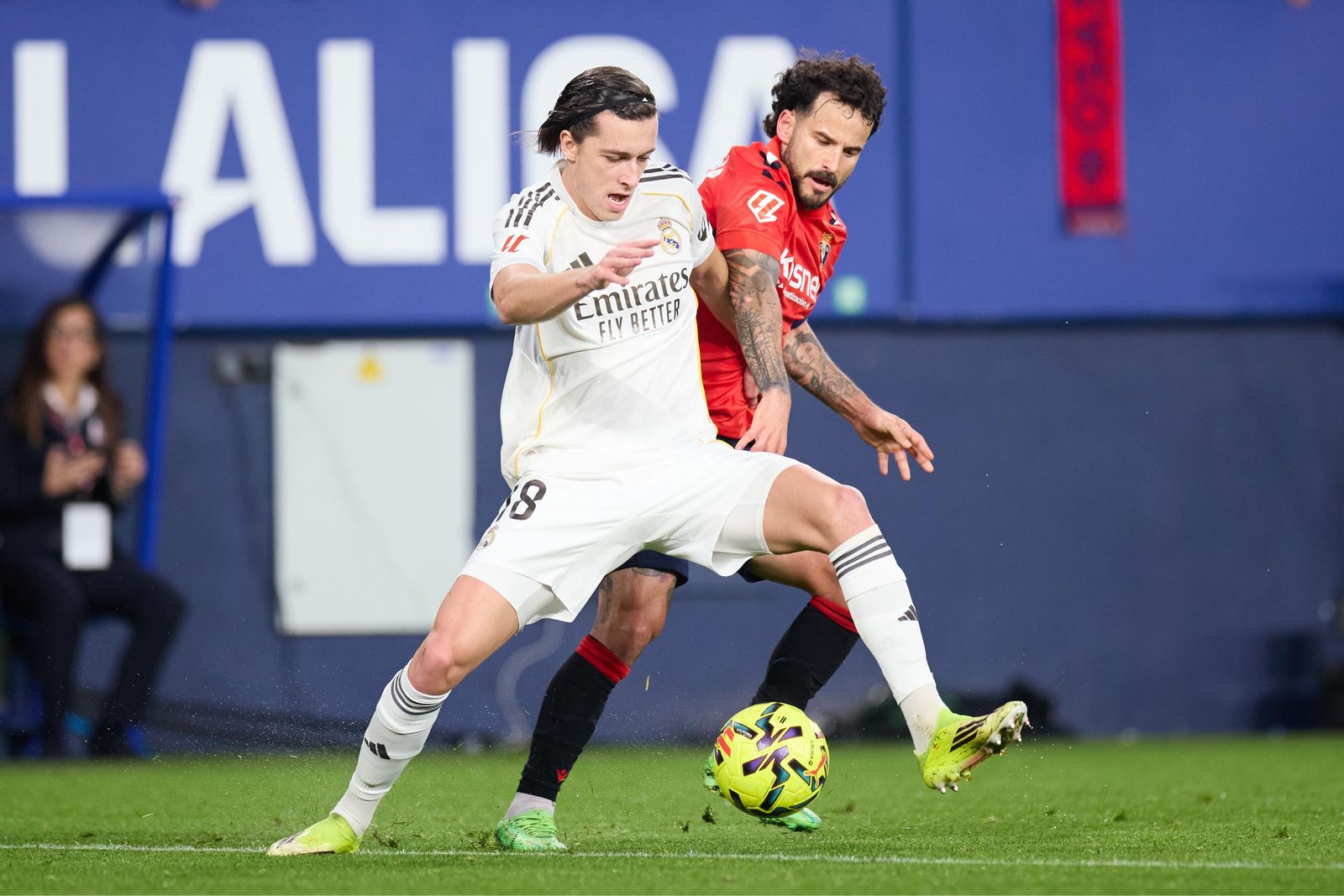 Las fotos de la derrota del Real Madrid contra Osasuna