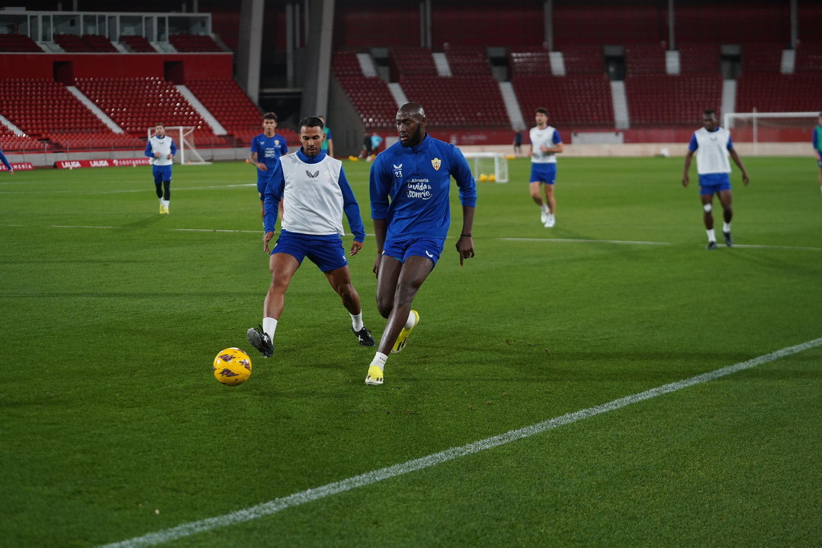 Ibrahima Koné ya trabaja con normalidad a la espera de recibir el alta médica