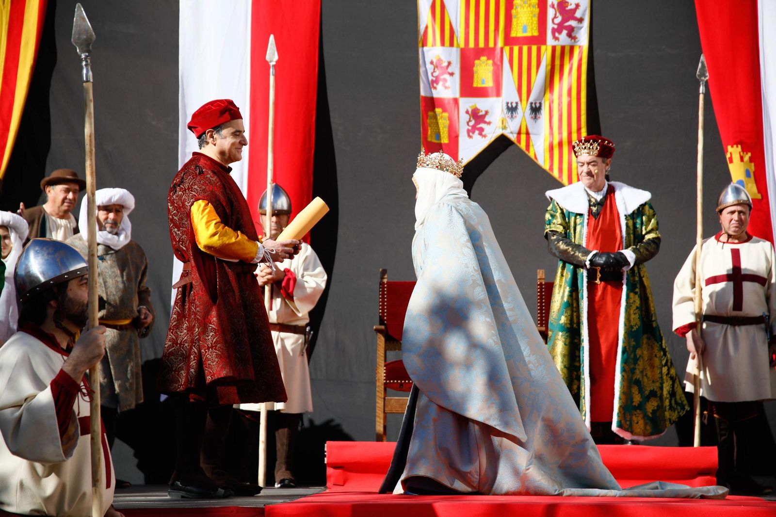 La Recreación de la Pernoctación de los Reyes Católicos en Fiñana, en imágenes