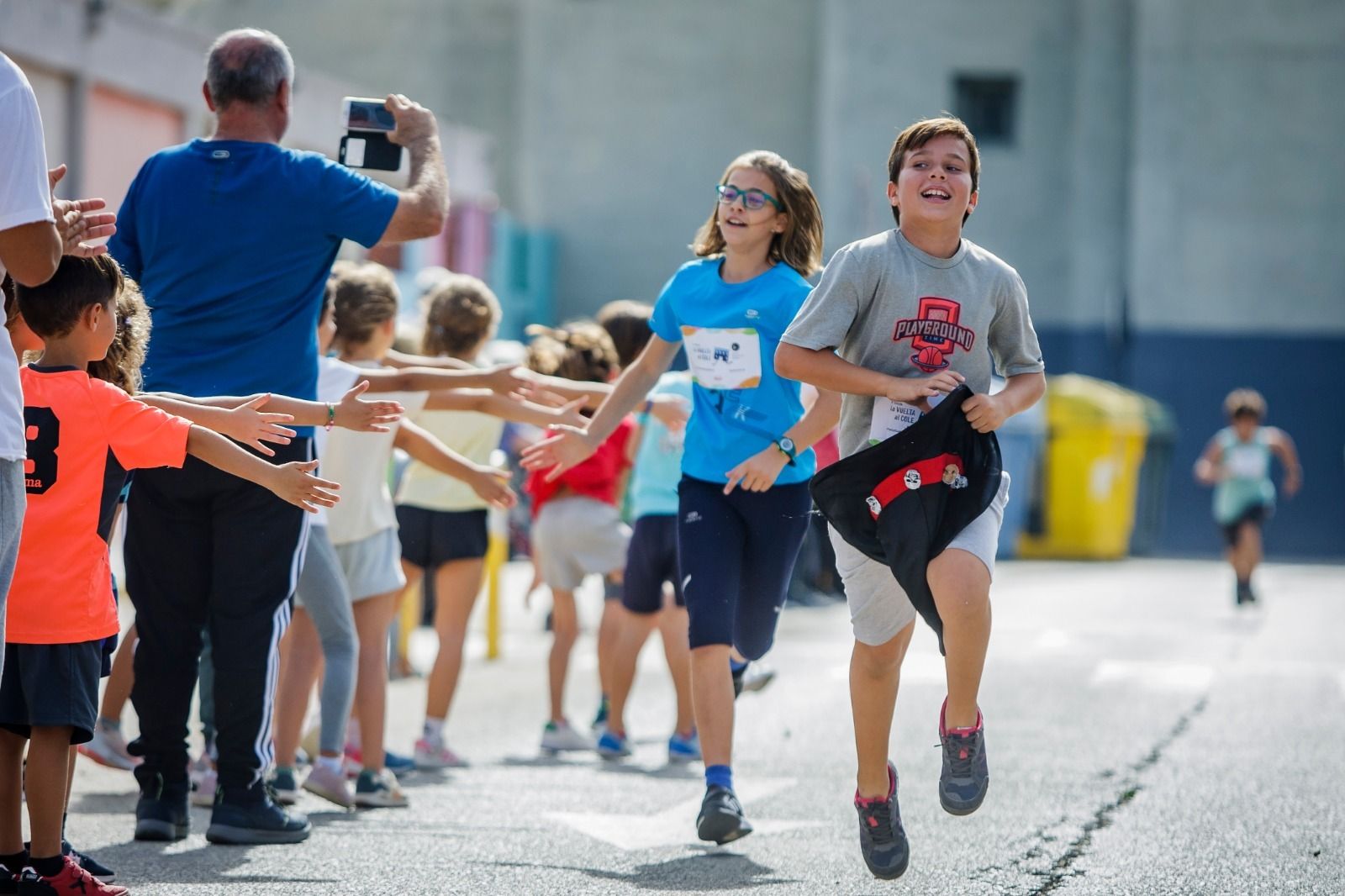 Carrera solidaria contra la leucemia en el CEIP La Inmaculada